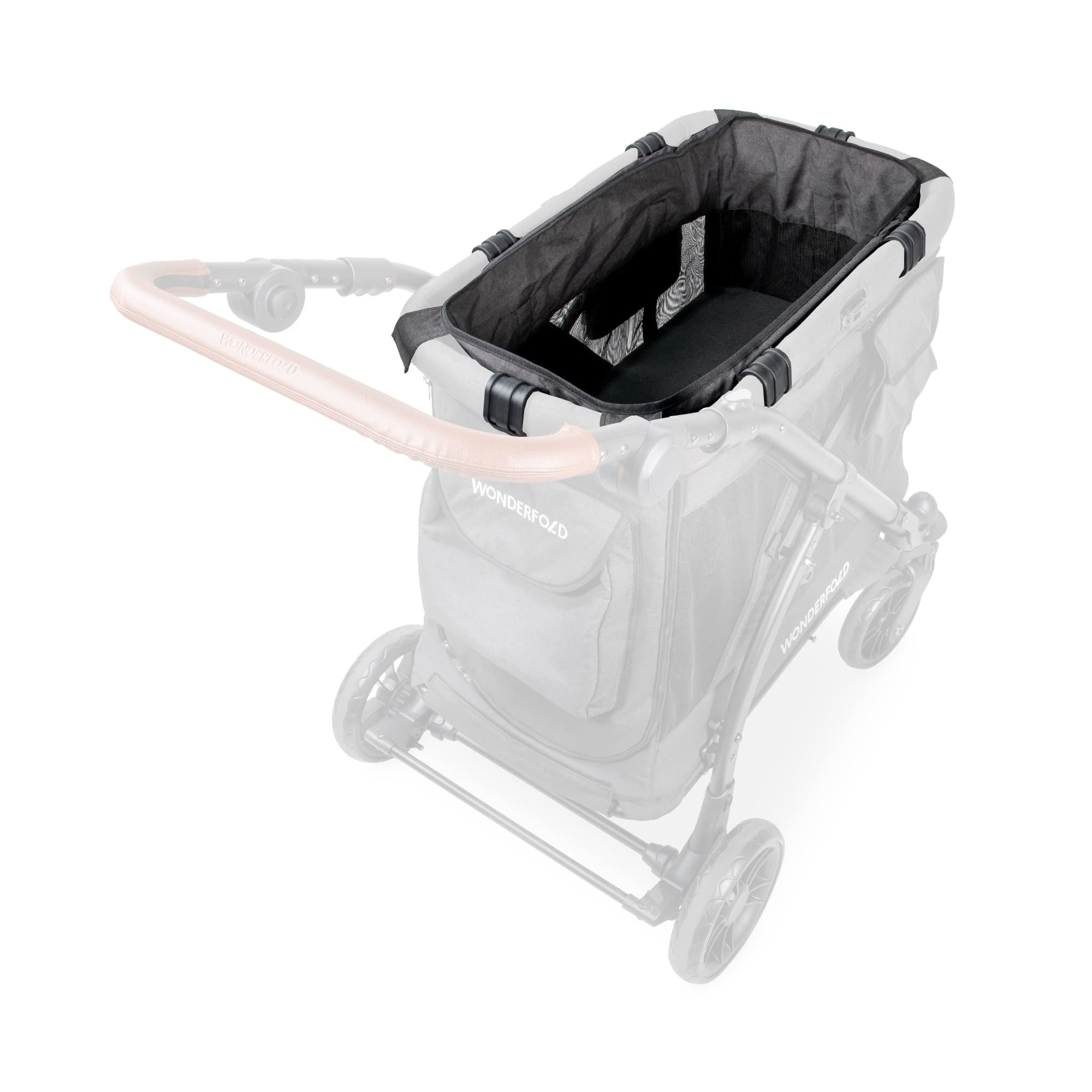 Amazon.com : WONDERFOLD Stroller Wagon M1 Luxe Baby Lounger